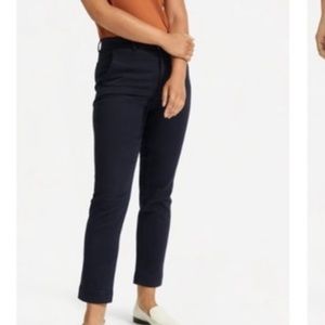 Everlane Cropped Straight Regular Cotton Pant